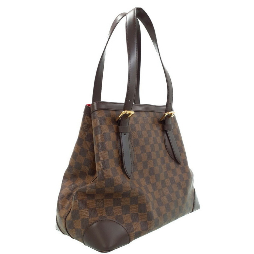 Louis Vuitton Damier Ebene Brown Hampstead Tote Bag - Picture 2 of 8